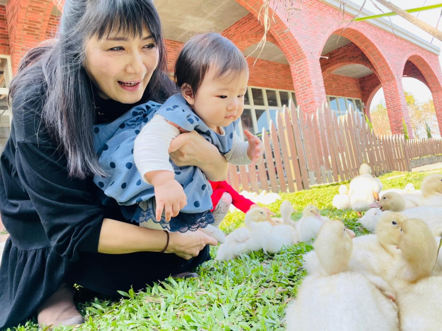 九把刀岳母和孫女感情好，為了儘早抱到孫女，積極施打疫苗。（圖／翻攝自九把刀臉書）