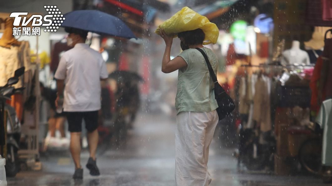 午後對流發展旺盛 北北基等7縣市大雨特報