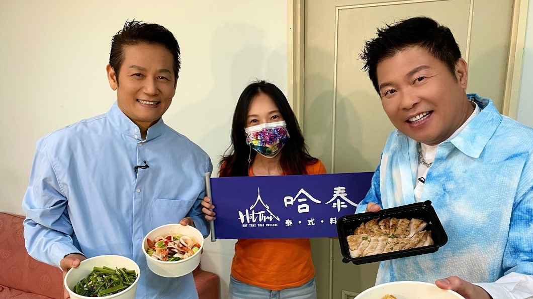 張本渝外送餐盒至節目錄影現場。（圖／翻攝自張本渝Facebook）
