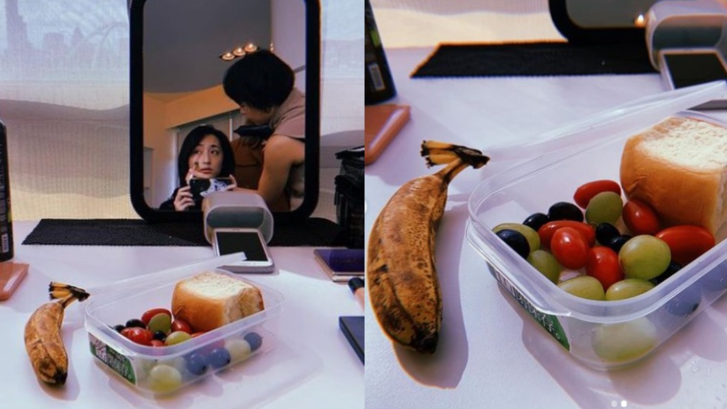 柯佳嬿餐餐都會吃香蕉。(圖/翻攝自alicekochiayen IG)