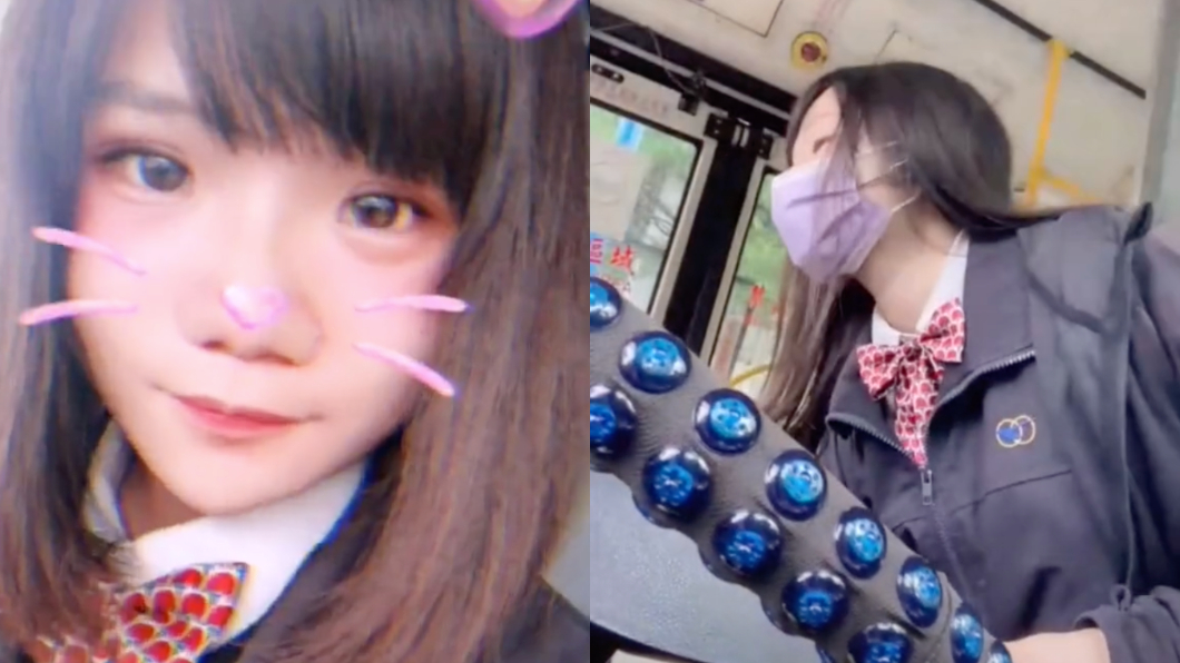 呆萌模樣吸引大批網友關注。(圖/翻攝自艾嫚妮TikTok)