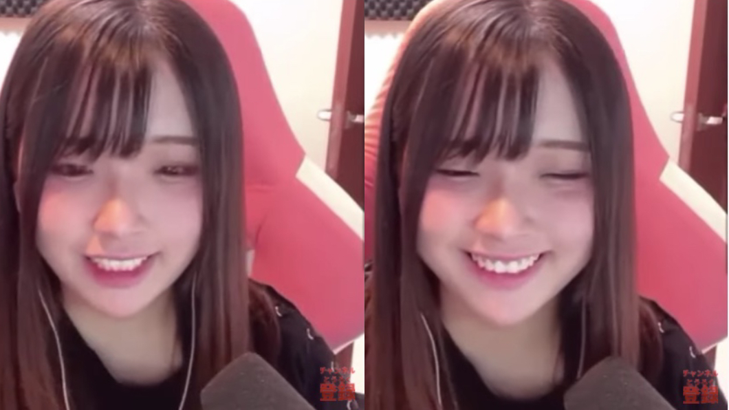 佐藤希後方的房門被悄悄打開。(圖/翻攝自YouTube)