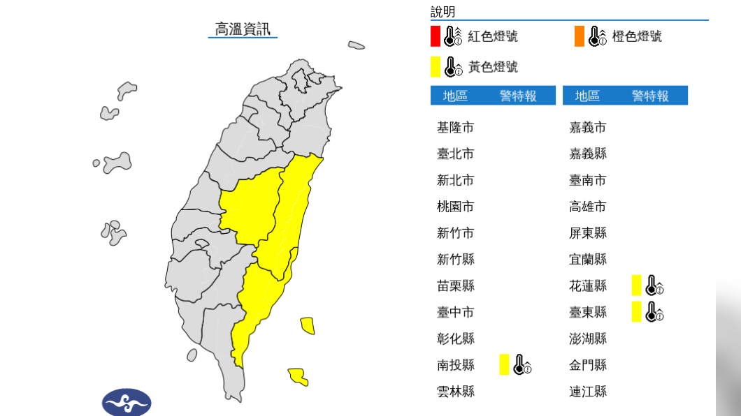 熱低壓路徑直朝台灣？今悶熱高溫　午後雷陣雨防瞬間雨勢