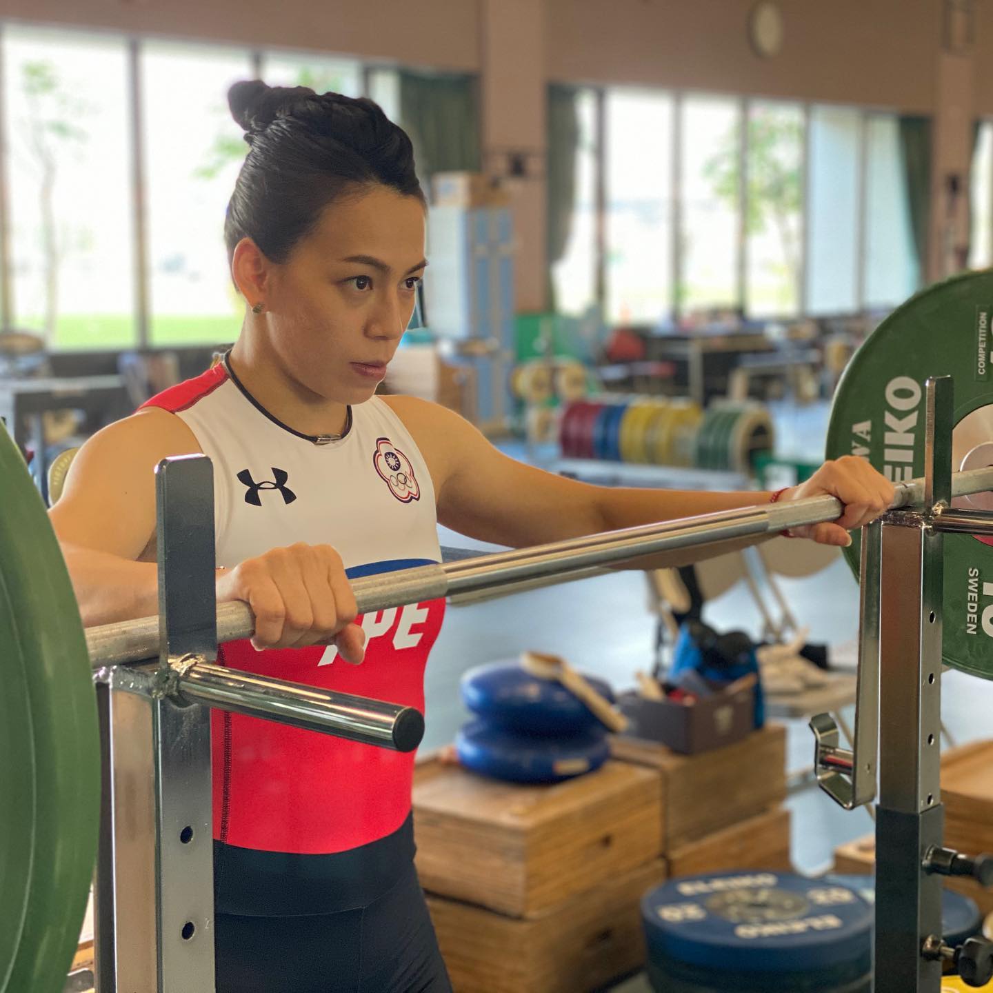 舉重選手郭婞淳。（圖／翻攝自郭婞淳臉書）