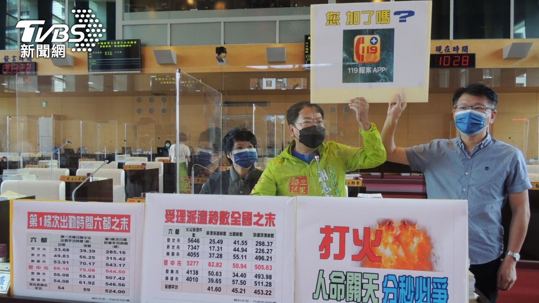 台中火災受理派遣秒數全國最久 消防局研議精進