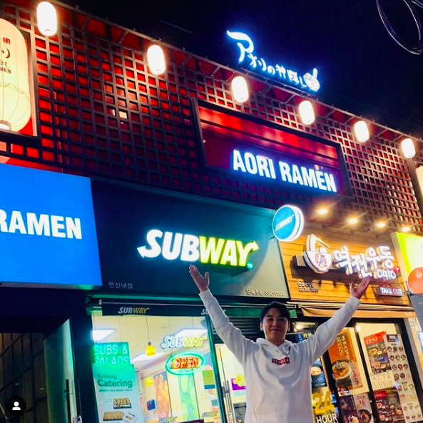勝利經營多家拉麵副業。(圖/翻攝自seungriseyo IG)