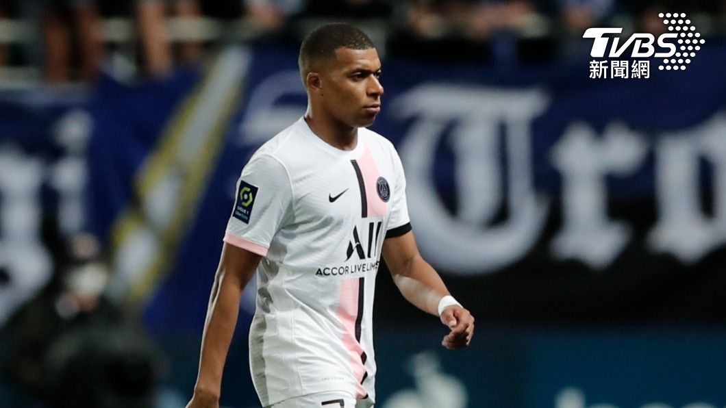 法國足球員穆巴佩(Kylian Mbappe)。(圖/達志影像路透社)