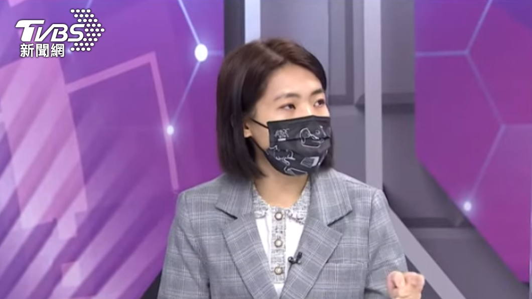 國民黨台北市議員徐巧芯。(圖/TVBS)