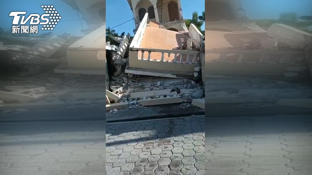 海地強震至少227死 全國進入緊急狀態一個月