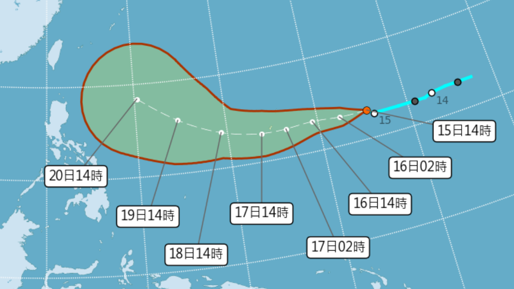 未來一週天氣出爐!颱風奧麥斯將生成 變天時程一次看