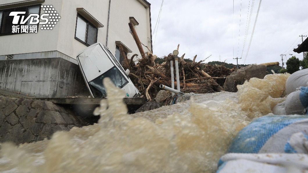 日本九州大雨6死6傷4失聯 氣象廳籲續嚴防災情