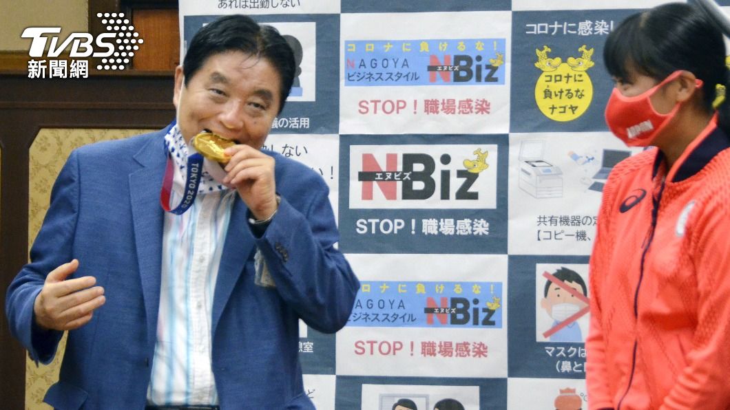 為咬金牌道歉!名古屋市長自行減薪3個月 盼引以為戒