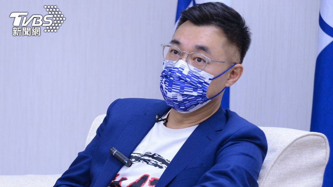 國民黨主席江啟臣。(圖/TVBS)