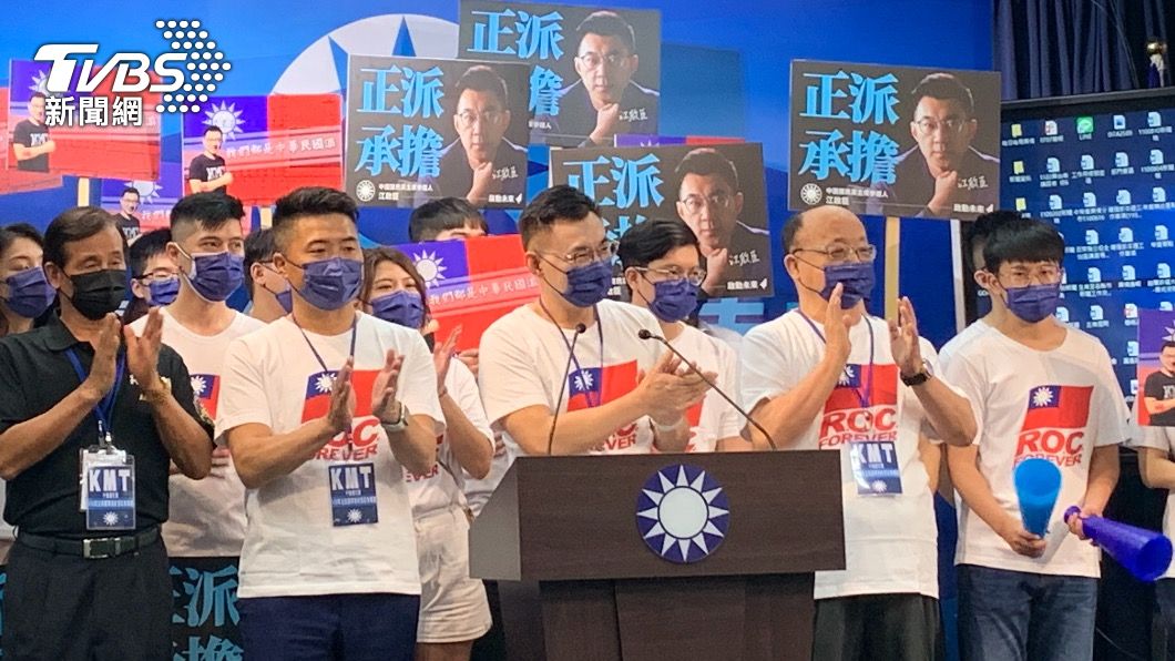 江啟臣只能打空戰。(圖/TVBS)