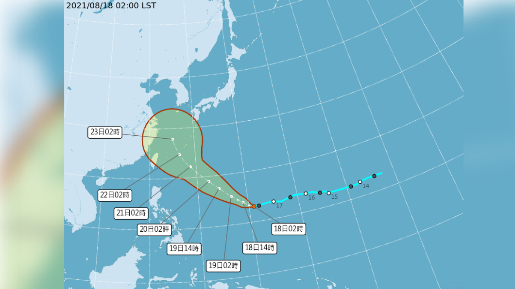 熱帶低壓路徑估急轉彎!鋒面逼近今變天 防午後雷雨突襲
