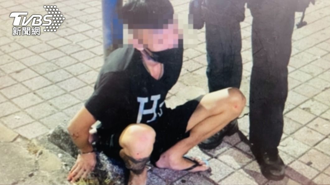 潘男坦承持有毒品才會拒檢。（圖／TVBS）