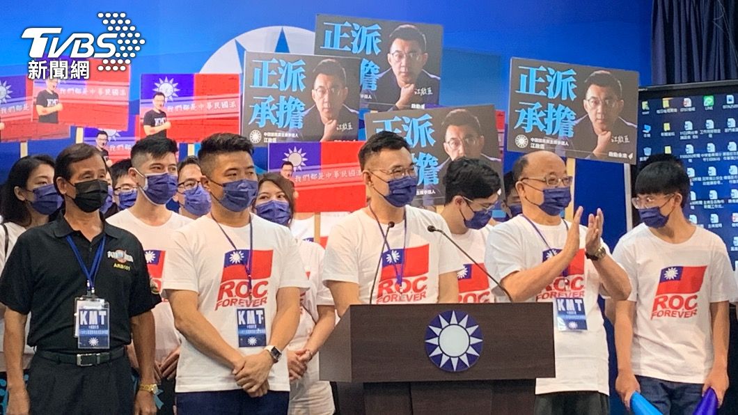 江啟臣爭取黨魁連任。（圖／TVBS資料畫面）