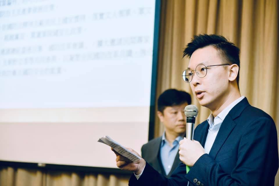 林飛帆表示拜登說法明確破除「美國棄台論」。(圖/翻攝自林飛帆臉書)