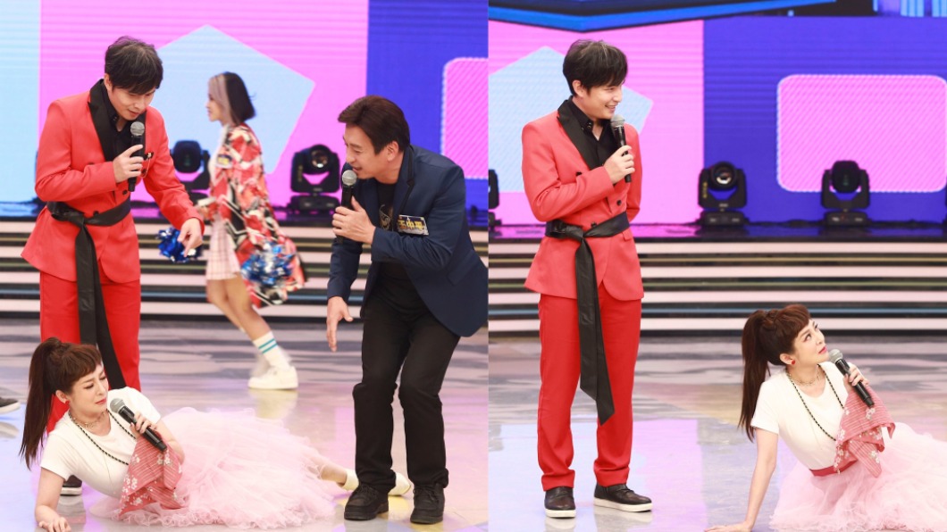 王彩樺錄影不慎倒地！當眾嬌嗔「3字」嚇壞孫協志