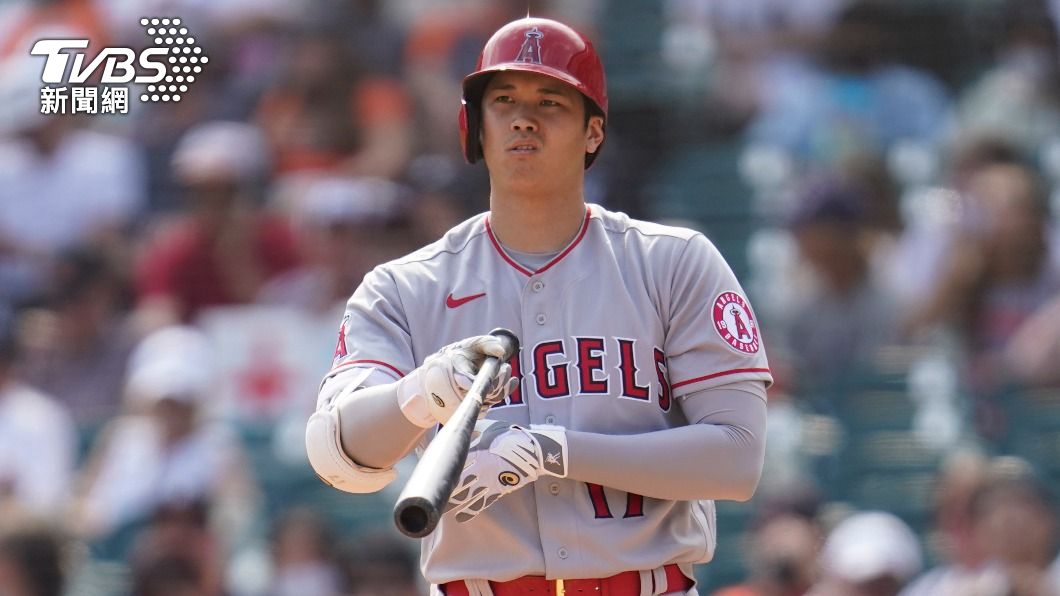 大谷翔平17日出戰老虎隊,意外遭調侃。(圖/達志影像美聯社)
