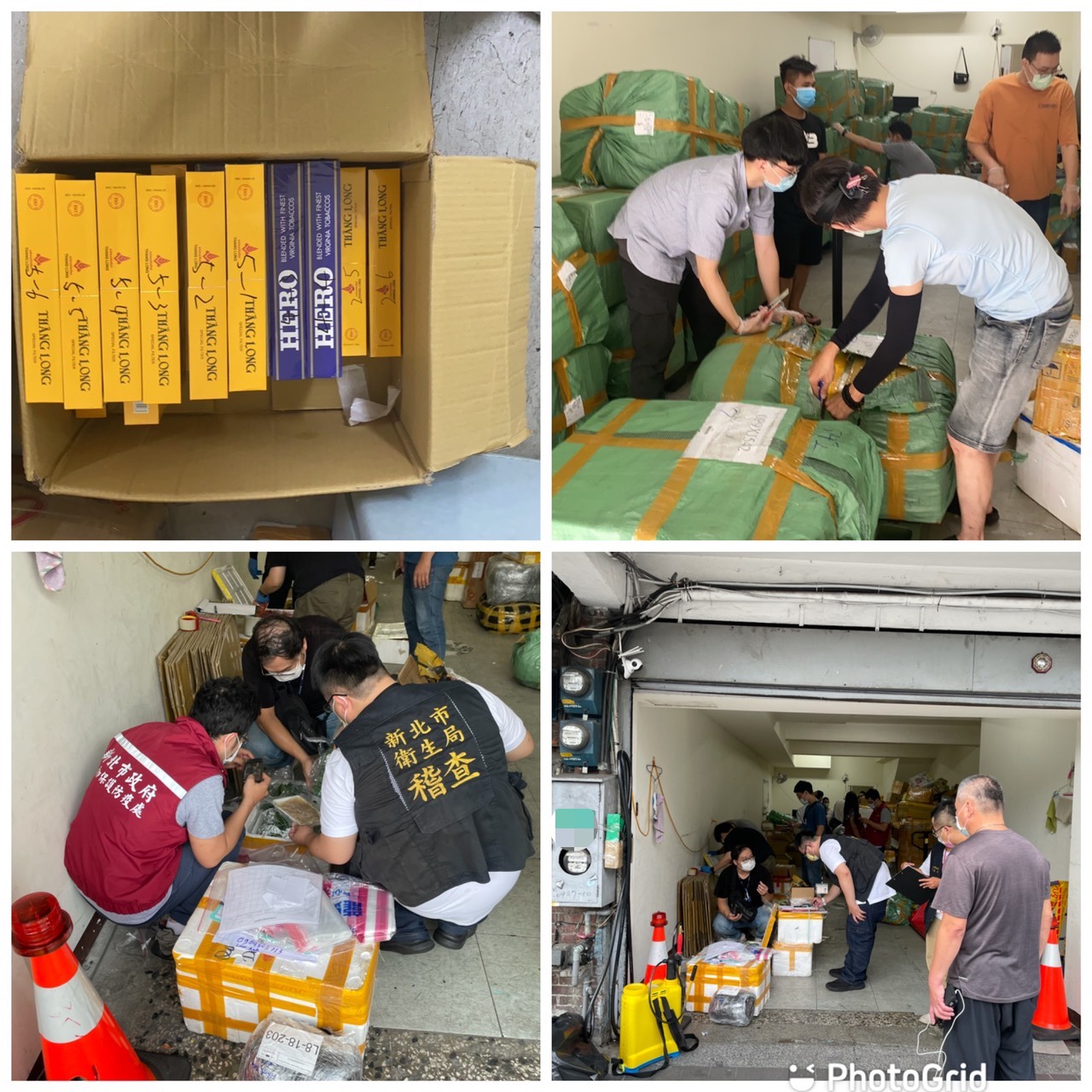 陳吉仲說，這批非洲豬瘟產品沒有流入市場及畜牧場，否則防疫工作就破功了。（圖／警方提供）