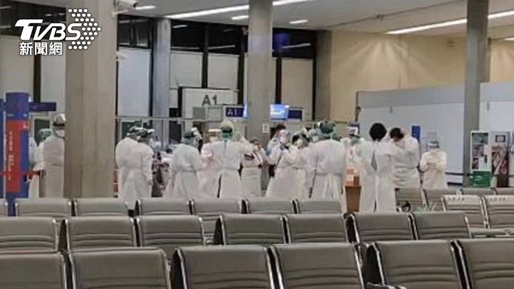 印尼台商總會8號安排當地僑胞包機返台,進行14天隔離。(圖/TVBS)