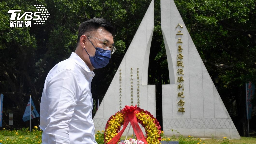 參加桃園八二三活動 江啟臣:時間有限就是多跑