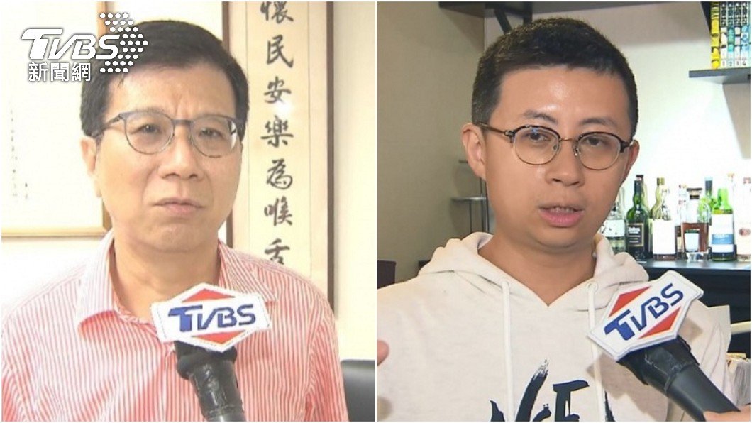 新黨北市議員潘懷宗和無黨籍北市議員邱威傑。(圖/TVBS資料照)