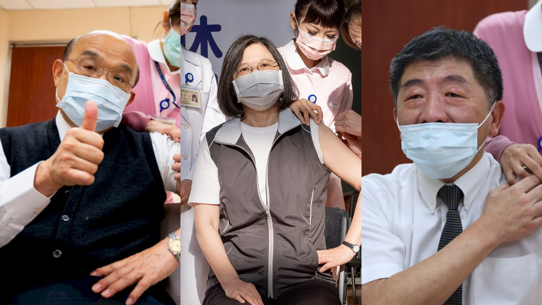 御用護理師?網揪蔡英文、蘇揆、陳時中「疫苗都她打的」