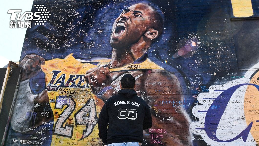 Kobe在2020年1月墜機身亡。(圖/達志影像路透社)
