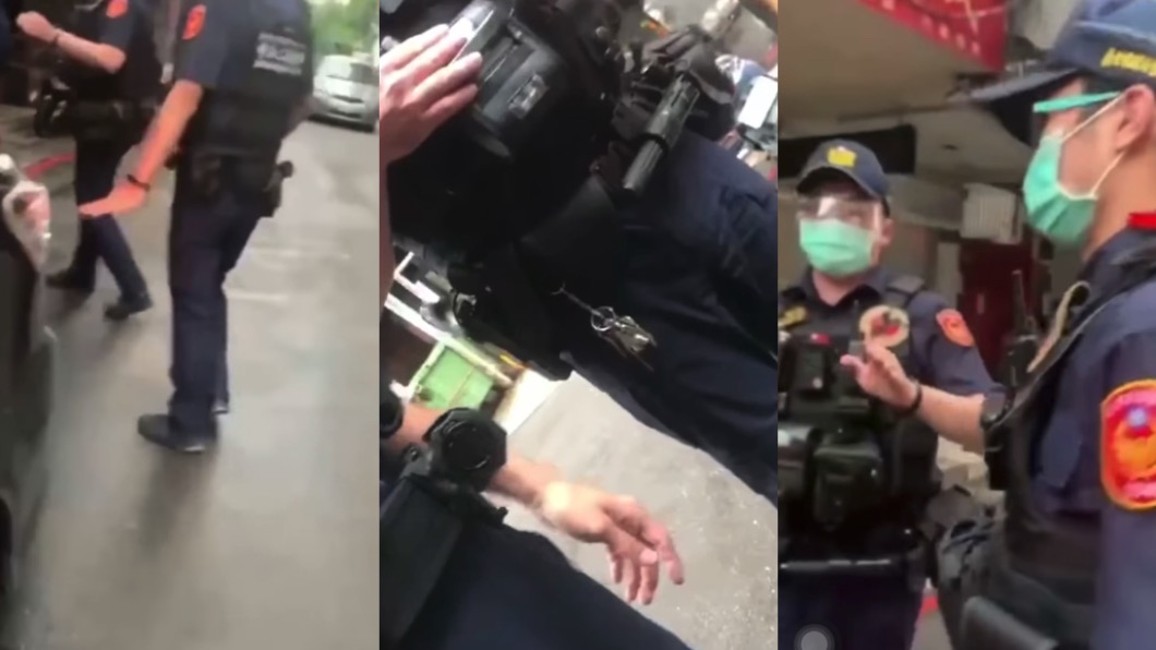 女子拍下警察po文討拍，結果網友大讚警方辛苦了。（圖／翻攝爆料公社公開版）