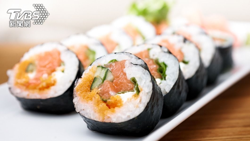 挑選壽司要注意食材，以免熱量過高。（示意圖／shutterstock達志影像）