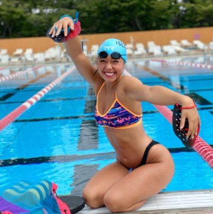 美國游泳選手阿納斯塔西婭（Anastasia Pagonis）。（圖／翻攝自anastasia_k_p IG）
