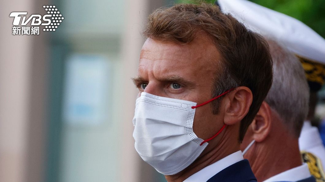 法國總統馬克宏（Emmanuel Macron）。（圖／達志影像美聯社）