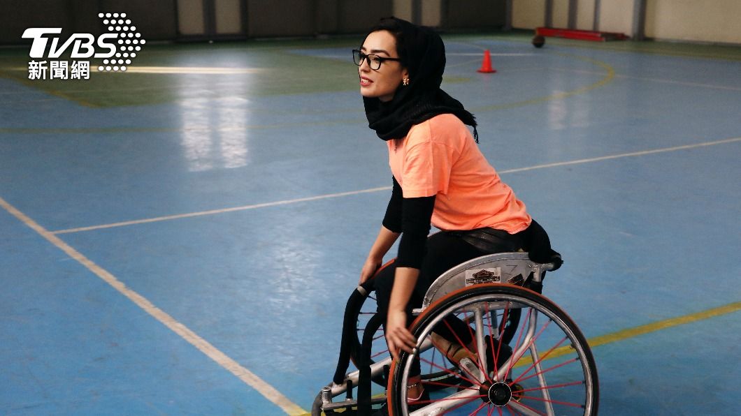 女子輪椅籃球主將巴雅特(Nilofar Bayat)已經逃往西班牙。(圖/達志影像路透社)