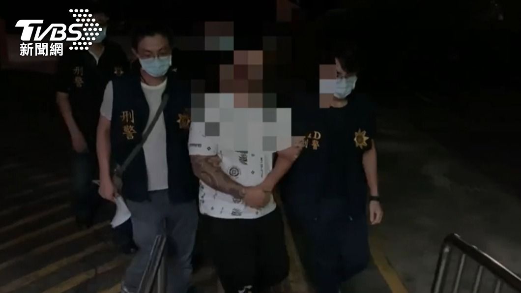 警方循線將蘇嫌等人逮捕到案。(圖/TVBS)