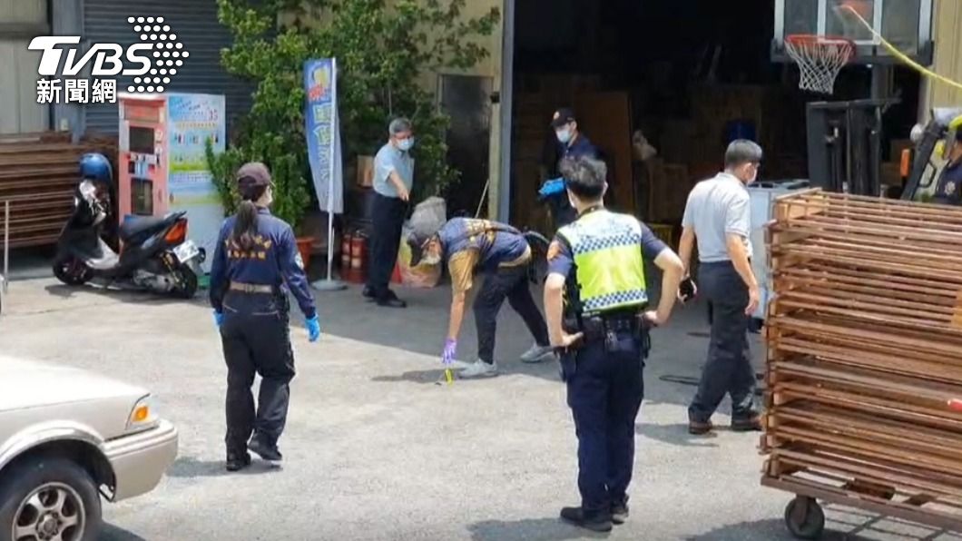 警方隨即展開調查。(圖/TVBS)