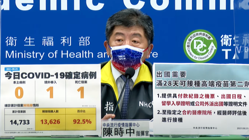 最快下月！高端第二劑「符合資格」滿28天即可施打