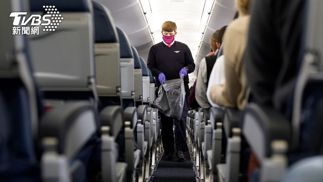 達美航空指出,近期確診的員工大多均未完整接種疫苗。(示意圖/達志影像美聯社)