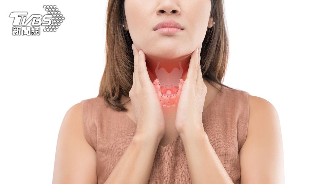 早期發現甲狀腺腫瘤5年,存活率可超過90%。(示意圖/shutterstock達志影像)