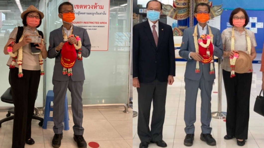 駐泰代表李應元今離任返台 「消瘦身形」畫面曝光