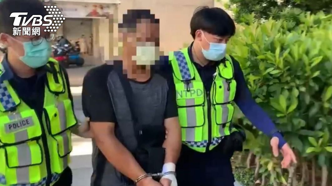 毒犯行搶後竟再度回到超商遭警方逮捕。（圖／TVBS）