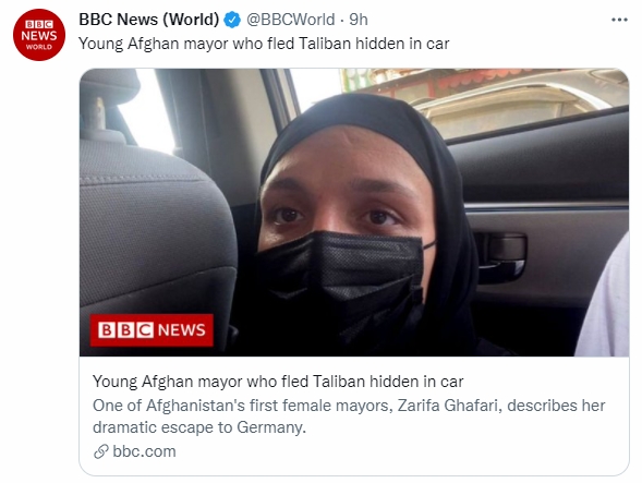 加法里親曝驚險逃亡過程。(圖/翻攝自《BBC》推特)