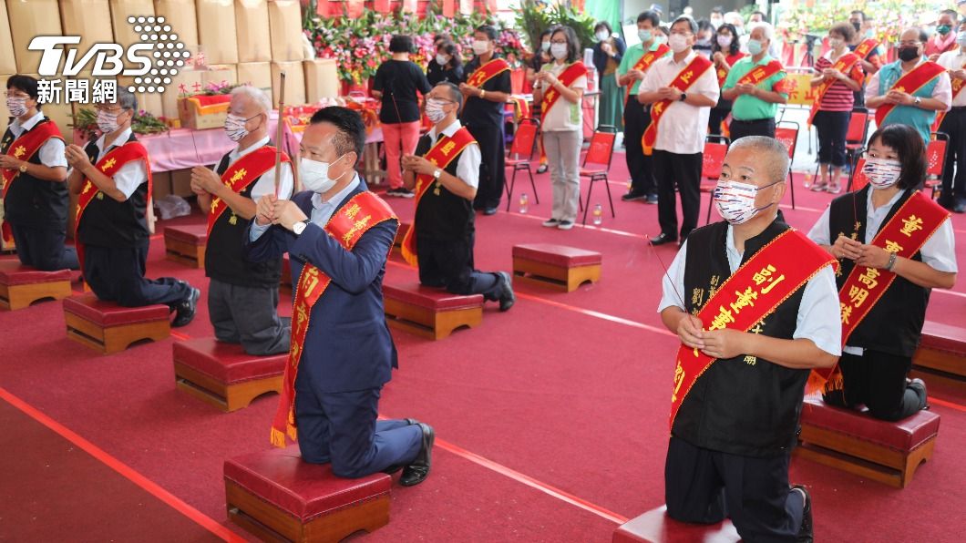 儀式現場肅穆隆重。（圖／嘉義縣政府提供）