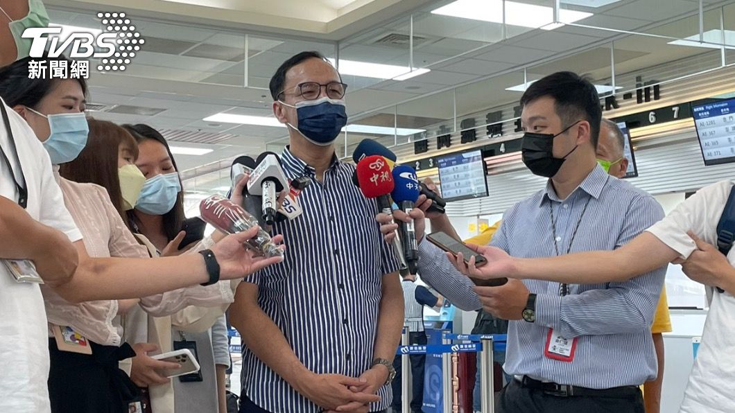 缺席反萊豬公投造勢 朱立倫:當選主席後還有3個月推動