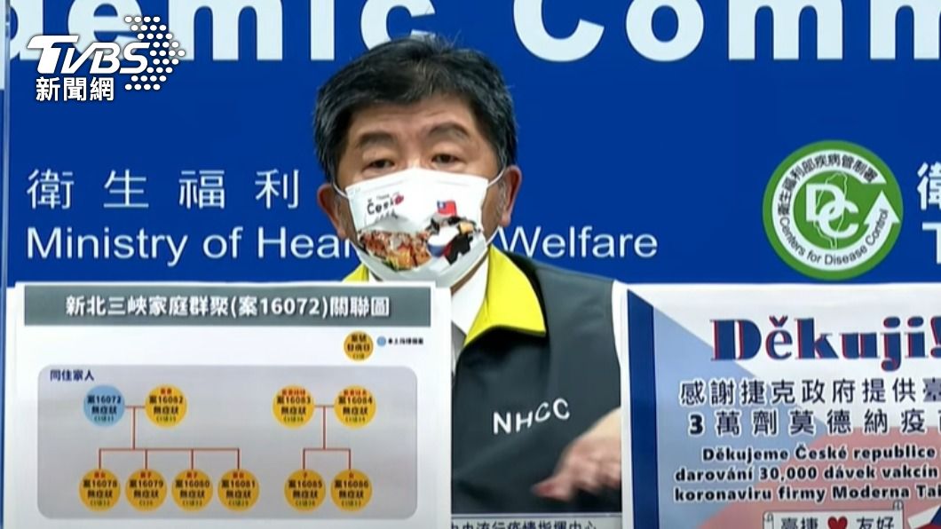 指揮官陳時中。(圖/TVBS)
