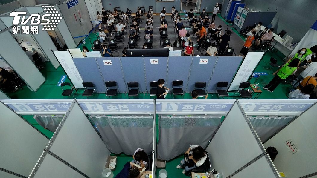 韓國擴大接種新冠疫苗。(示意圖,與事件無關/達志影像美聯社)