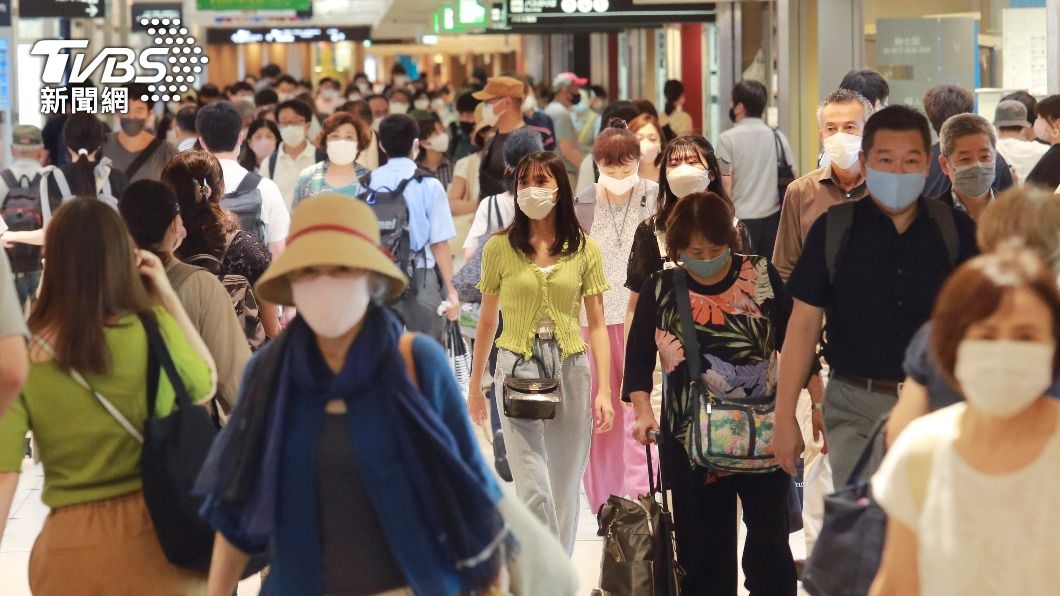 雖然東京確診數有下降,但重症患者卻創新高。(圖/達志影像美聯社)