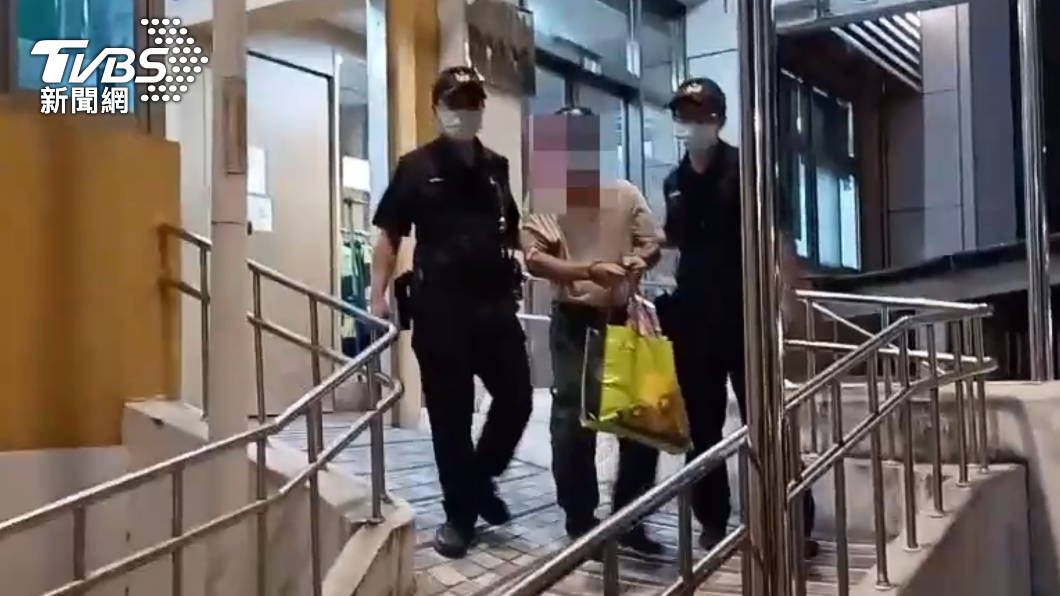 王男涉及詐欺罪遭送辦。（圖／TVBS）