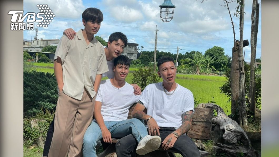 小樂、江宏傑、林敬倫、小春。(圖/TVBS)